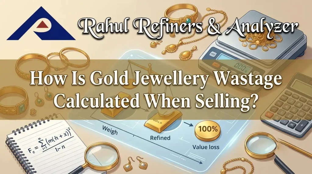 How Is Gold Jewellery Wastage Calculated When Selling?